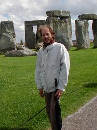 Alec in Stonehenge, 2007