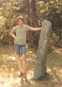 Mijn eerste menhir - Frankrijk 1979