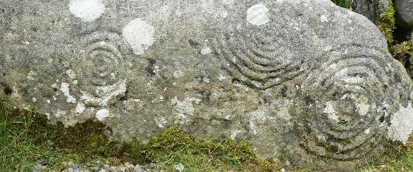 Spiralen Cairn-H - Loughcrew, Ireland