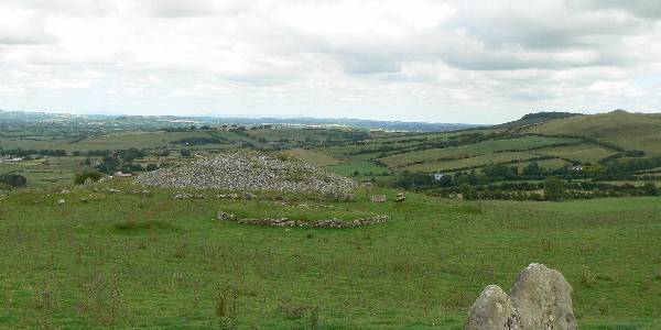 Hoog gelegen: Loughcrew-cairns