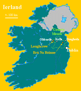 Kaart Ierland