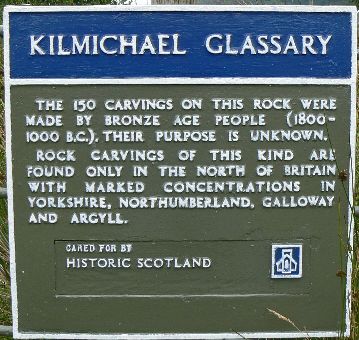 Infobord Kilmichael Glassary