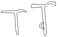 megalithische kaartsymbolen - tumulus Dissignac